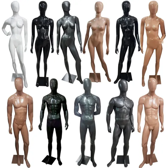 Maniquies Fibra De Vidrio Dama Hombre. Envios A Todo El Pais