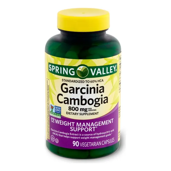 Garcinia Cambogia Spring Valley 800mg 90 Cápsulas