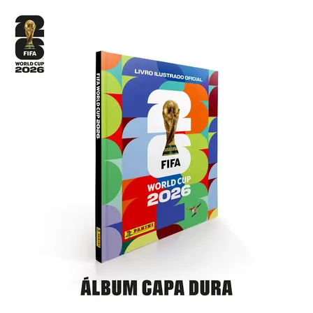 Álbum Capa Dura - Copa Do Mundo 2026 - Fifa - Com Brinde