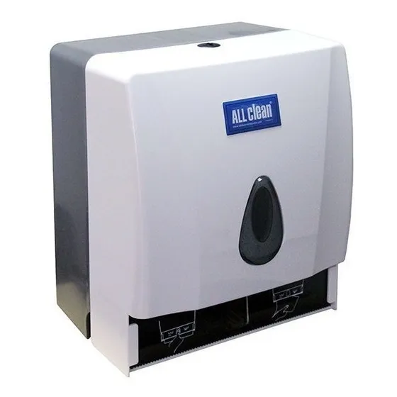 Dispensador De Papel Dual Para Toalla En Rollo O Intercalado