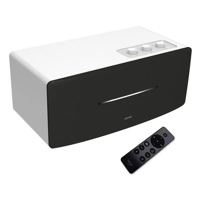 Bocina Bluetooth Edifier D12 Color Blanco Con Salida D Audio
