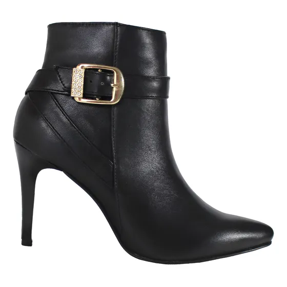 Botin Vestir Leon Mujer Sintético 5013negro