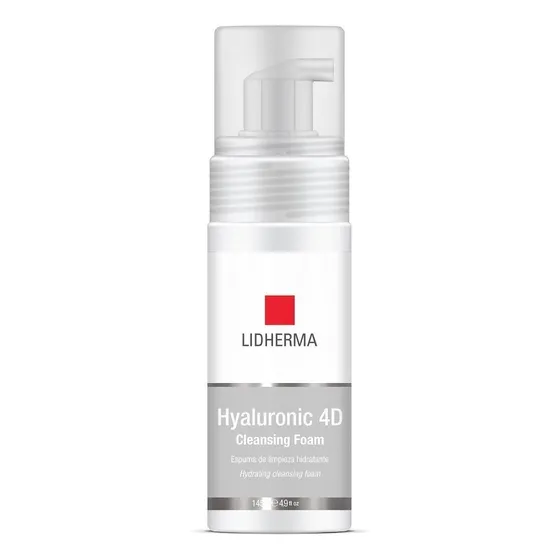 Hyaluronic 4d Cleansing Foam Espuma Limpieza Facial Lidherma Momento de aplicación Día/Noche Tipo de piel Todo tipo de piel