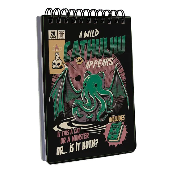 Libreta Bolsillo Cathulhu Friki, Personalizable