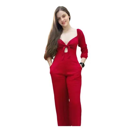 Jumpsuit  Braga Enterizo Elegante Dama