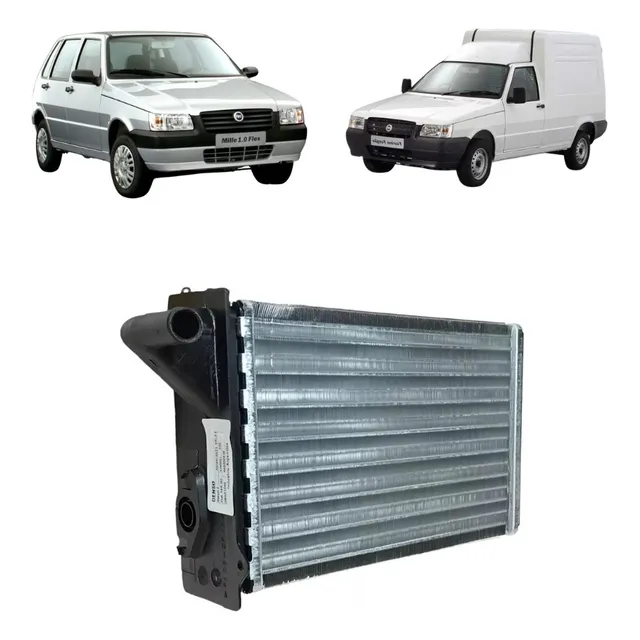 Radiador De Calefaccion Fiat Uno/duna/fiorino Aletado