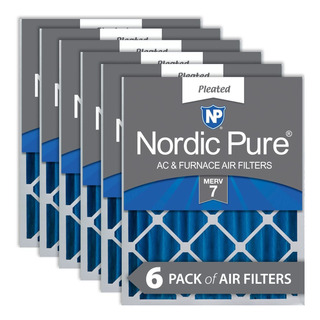 Nordic Pure Merv 10 16x20x4 Horno De Aire Acondicionado Plis Nordic Pure Merv 10 16x20x4 Horno De Aire Acondicionado Plis