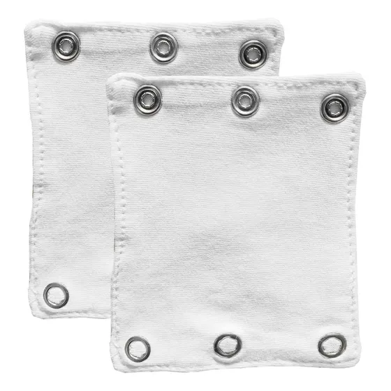 Kit 2 Extensor De Body 3 Botões Pressão Macio Bebe Unissex