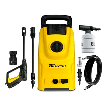 Lavadora De Alta Pressão The Black Tools Tblv150 Compacta 1500psi 1400w Cor Amarelo Amarelo E Preto 127v 60hz