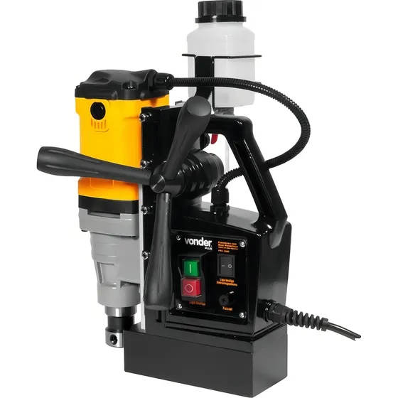 Furadeira Com Base Magnética Fmv 1500 Vonder Cor Amarelo 220V