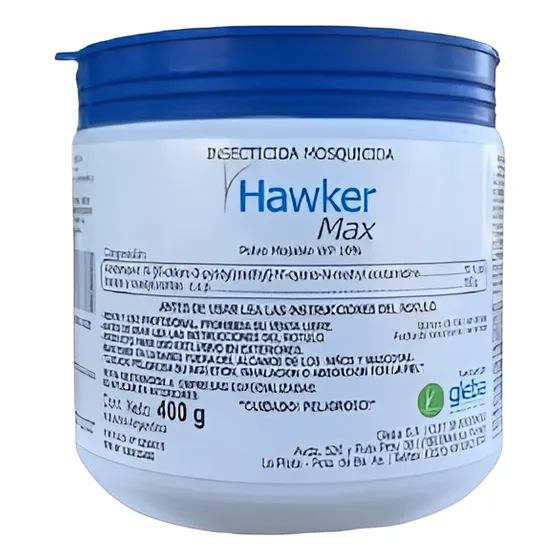 Veneno Mata Moscas Mosquicida - Hawker Max Gleba 400g 