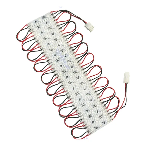 20 Modulos Led Smd 3led Ip65 110v Branco Frio