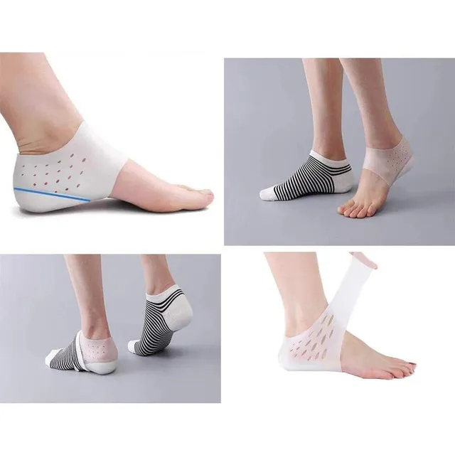 Plantillas De Gel Para El Talón Con Altura, Espolón Fascitis