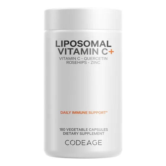 Codeage Vitamina C Liposomal 180 Capsulas Sabor Sin Sabor