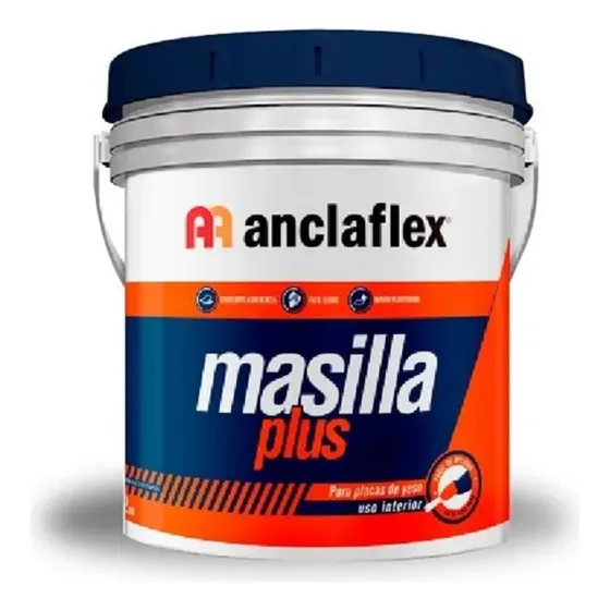 Anclaflex Masilla Plus 28 Kg Para Placas De Construcción