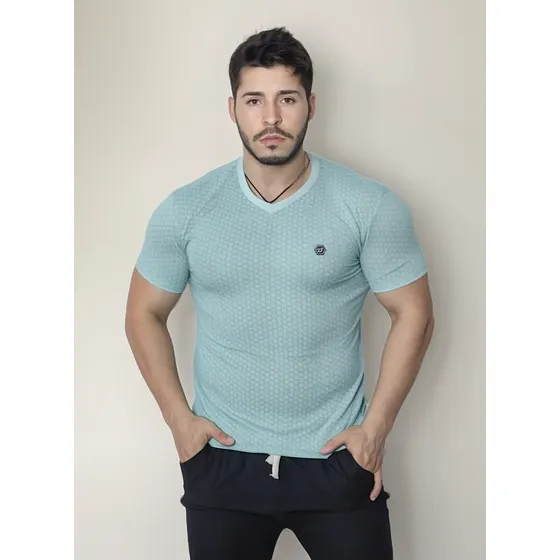Polera Algodon Circulos ( Hecho En Peru )