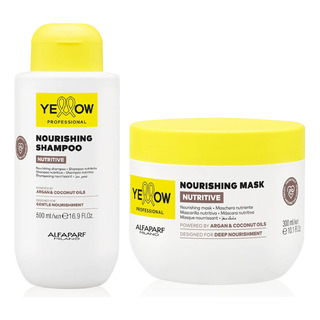 Yellow Nutritive Shampoo 500 Ml + Mask Nutritive 500 Ml Yellow Nutritive Shampoo 500 Ml + Mask Nutritive 500 Ml