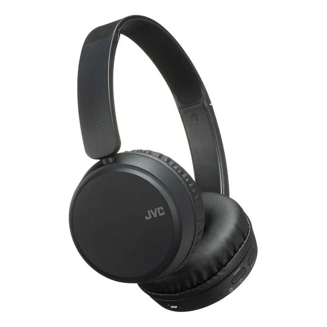 Auriculares Inalambricos Bluetooth Jvc Ha-s35bt-b-u - Negro Color de la luz Rojo/Azul