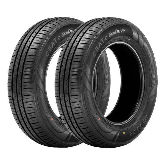 Jogo 2 Pneus Ceat Aro 14 Ecodrive 185/70r14 88h