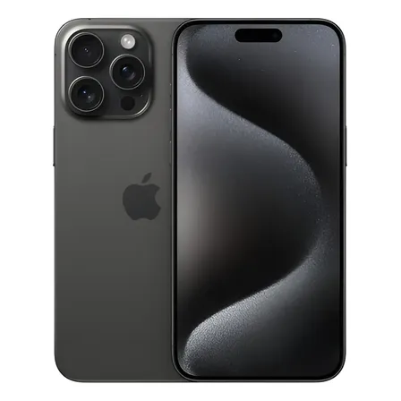 Apple iPhone 15 Pro Max (256 Gb) - Titânio Preto (novo Com Caixa Aberta)