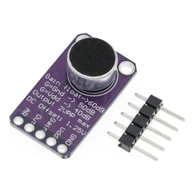 Placa Micrófono Amplificado Auto Ganancia Para Arduino Emn