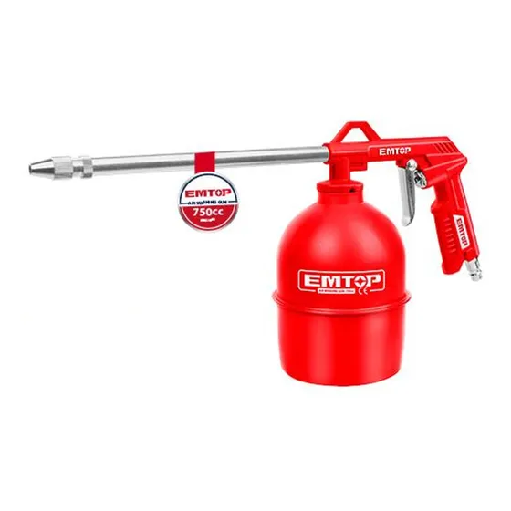 Pistola 750 Cc Aire Lavado A Presion  Compresor Envase 