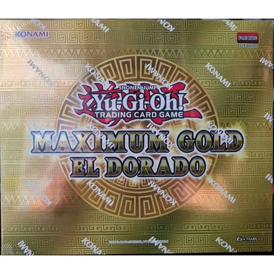 Yugioh Maximum Gold El Dorado Minibox Inglés
