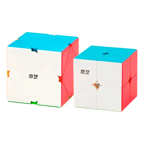 Paquete Cubos Básicos 2x2 + Skewb Principiante Qiyi Original