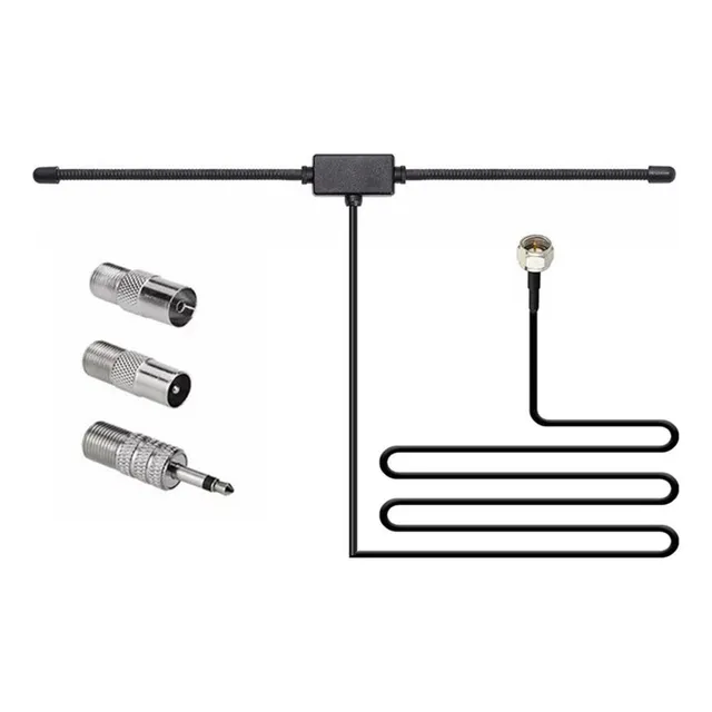 Antena De Radio Dab Fm Con Conector De Audio Aéreo Dipolo Fm