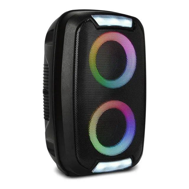 Altavoz Multilaser, dos altavoces, caja de altavoces de 4 pulgadas