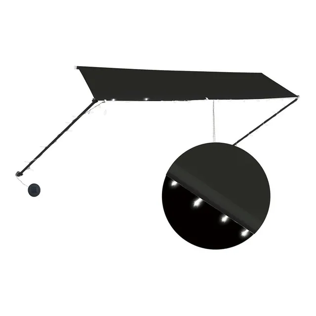 Toldo Patio Para Jardine Balcon Terraza Altura Ajustable + X
