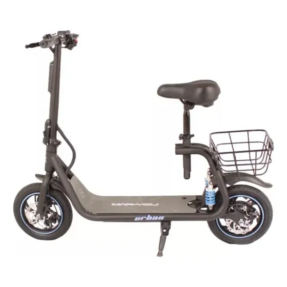 Monopatin Electrico Max You C1 Asiento Y Canasto 29 Km/h