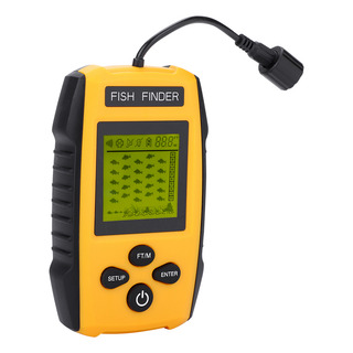 Sensor De Sonar Portátil Fishfinder 100m Lcd Fish Finder Sensor De Sonar Portátil Fishfinder 100m Lcd Fish Finder