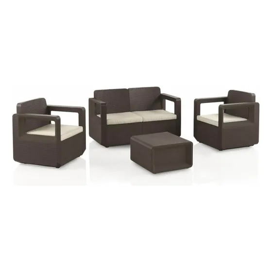Juego De Living Para Exterior - Set Apolo