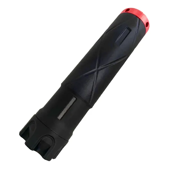 Supressor E Flash Hider 2 Em 1 Rifle Aeg Rosca Esquerda 14mm