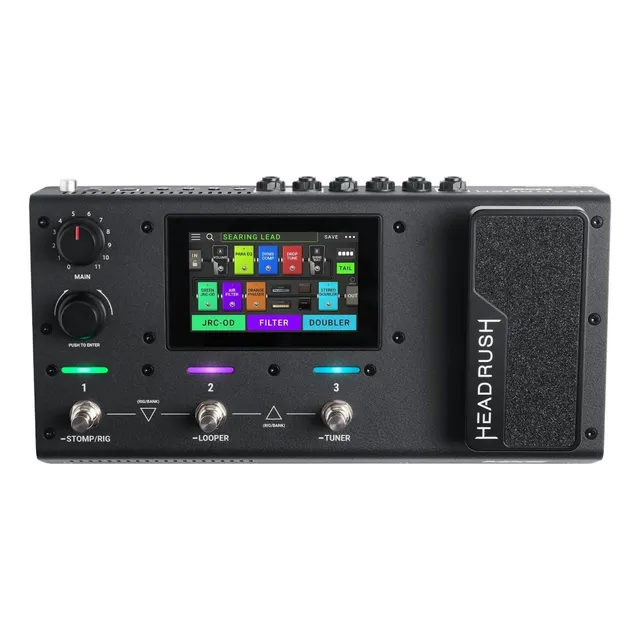 Pedal de efecto HeadRush MX5 negro