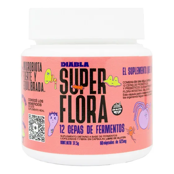 Better Diabla Super Flora Probióticos Suplemento X60c