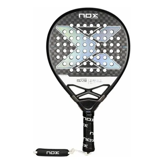 Paleta De Padel Nox At10 Genius 12k 2024 Agustin Tapia Color Negro