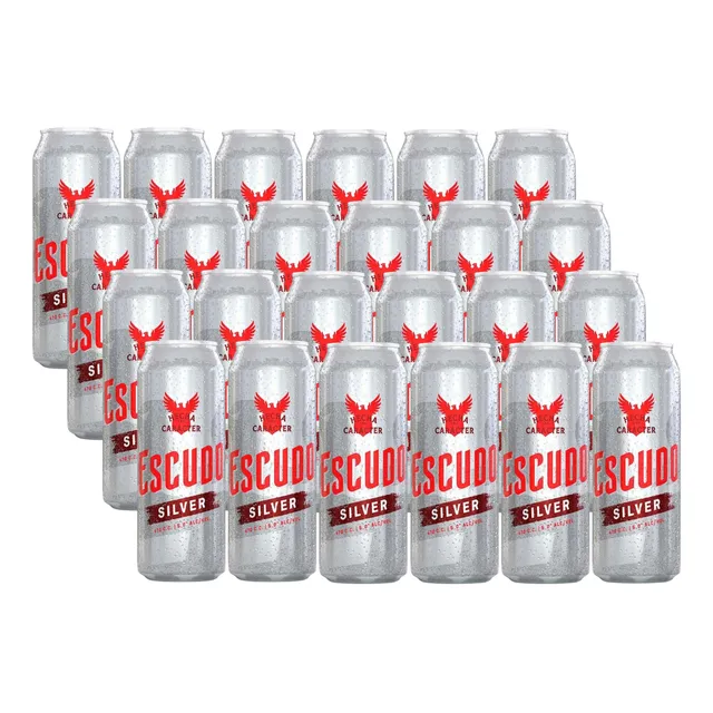Cerveza Silver Escudo 470 Ml. X 24