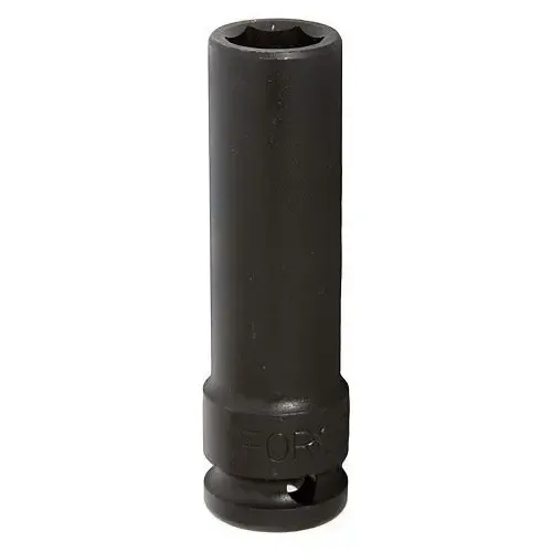 Dado Impacto Largo 1/2'' De 19mm (60522019) Force Color Negro