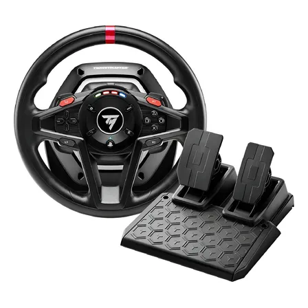 Volante De Carreras Thrustmaster T128 Para Ps5, Ps4, Pc