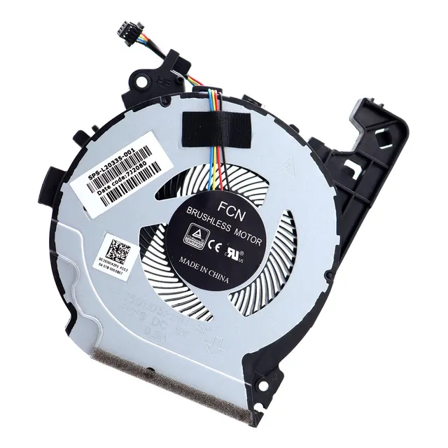 Deal4go - Ventilador De Refrigeración Para Cpu L20335-001 Dc28000kzf0 Dfs501105pr0t Fkk9 Para Hp 15-cx 15t-cx 15-cx0061tx 15-cx0058wm Tpn-c133