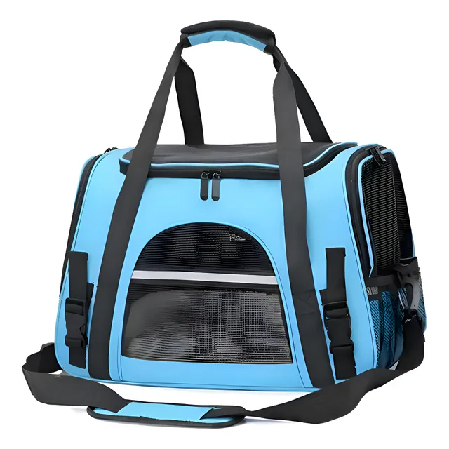 Bolso Kennel Maletín Trolly Conejillo Chinchilla Gato Perro