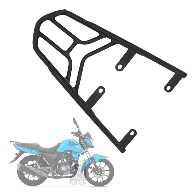 Parrilla Trasera Porta Equipaje Ek Rk200 Negra
