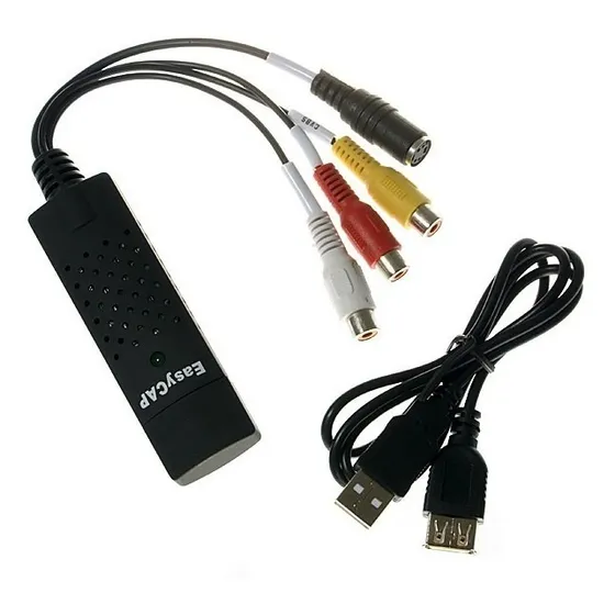 Capturadora Video Easy Cap Usb 2.0 (vhs Tv Ps3 Ps4 Xbox)