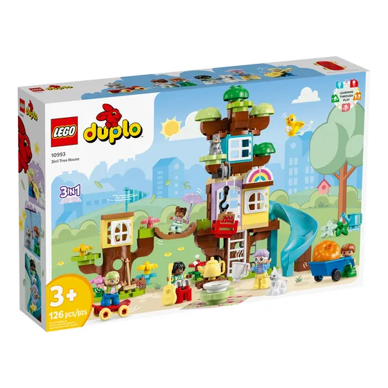 Lego Duplo - Casa Del Árbol 3en1 - Set 10993