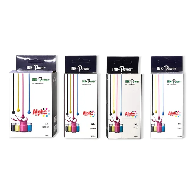 Kit 4 Cartucho De Tinta Hep 970 / 971  / X451dn Cymk