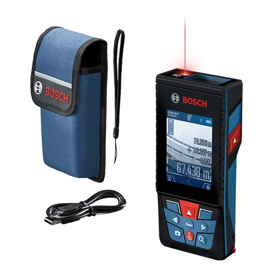 Medidor Láser Bosch Glm 150-27 C Alcance 150 M Con Bluetooth
