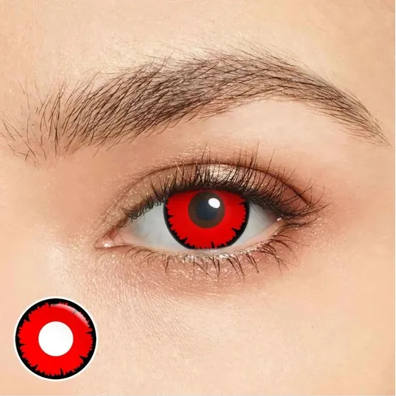 Lentes De Contacto De Colores Cosméticos Para Cosplay