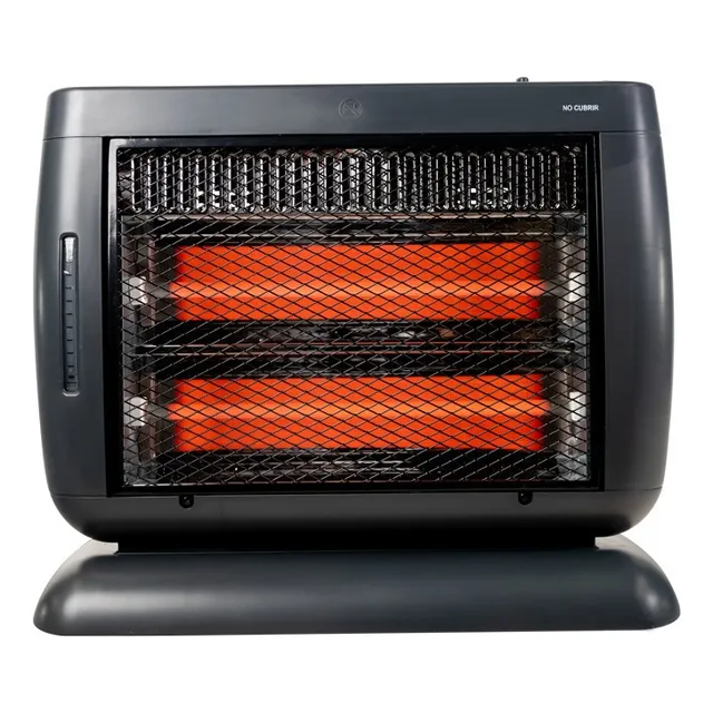 Heat Wave HQ1261U calefactor color negro 127V 1200W